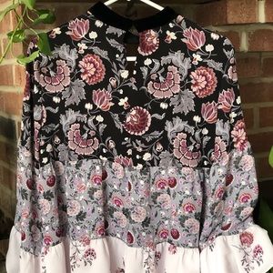 LOFT NWT Pattern Blouse (Small)